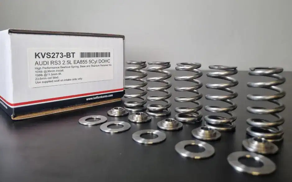 Audi RS3 Daza Beehive Spring Titanium Retainer and Seat Kit.