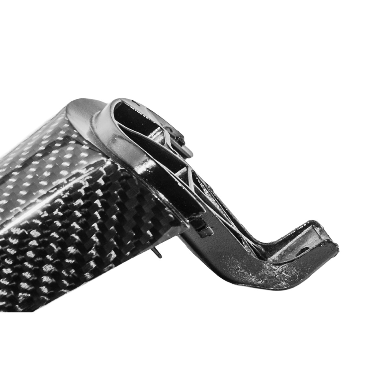 Corvette C6 Dry Carbon Fiber Steering Wheel Button Control Bezel Covers