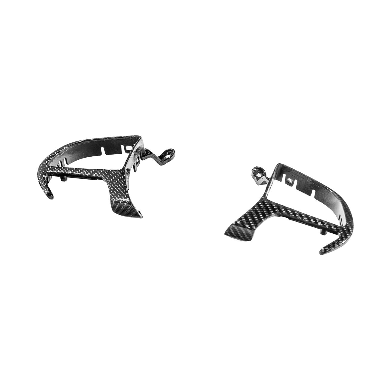 2015-Up Dodge Charger Challenger Durango Carbon Fiber Steering Wheel Button Trim Bezel Replacements