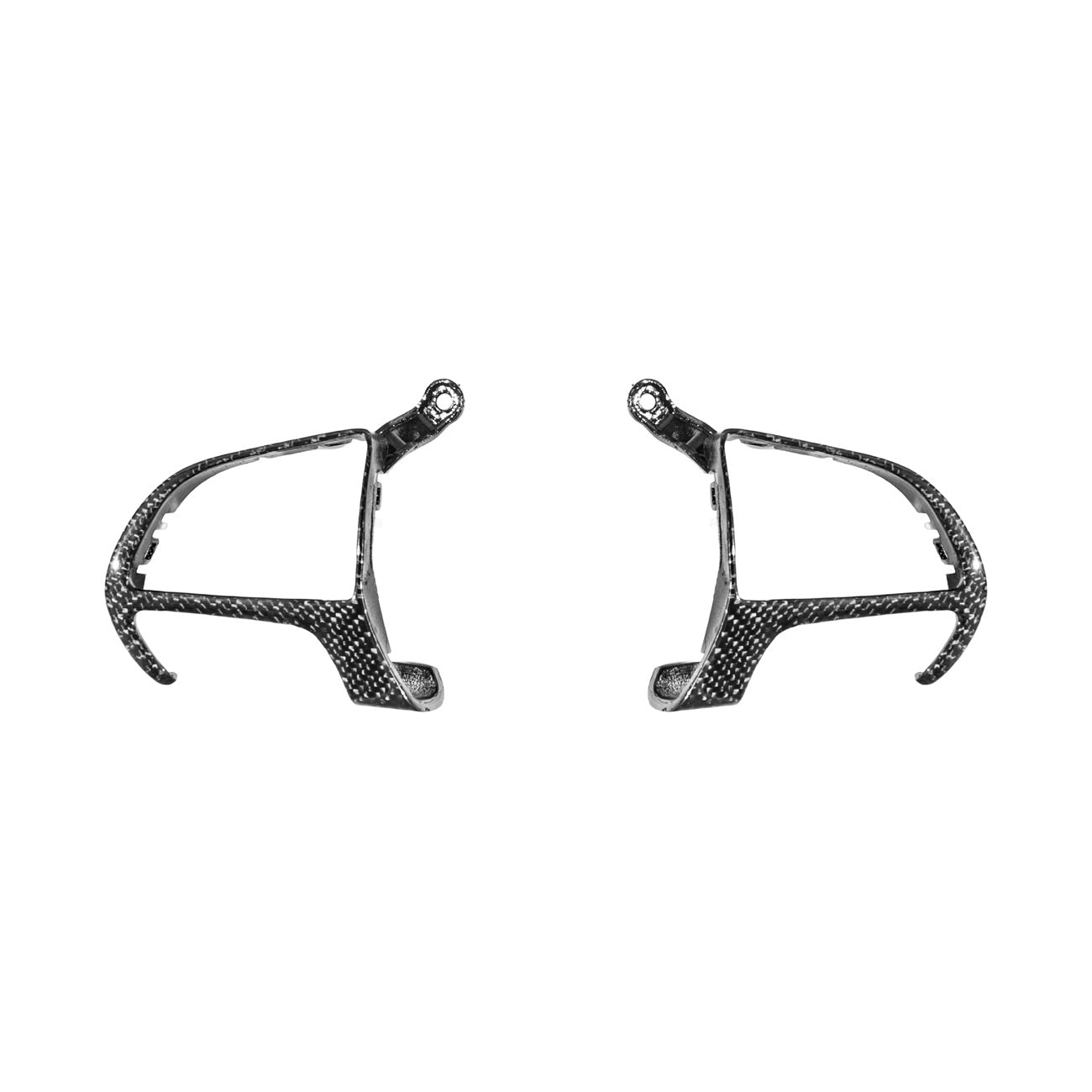 2015-Up Dodge Charger Challenger Durango Carbon Fiber Steering Wheel Button Trim Bezel Replacements