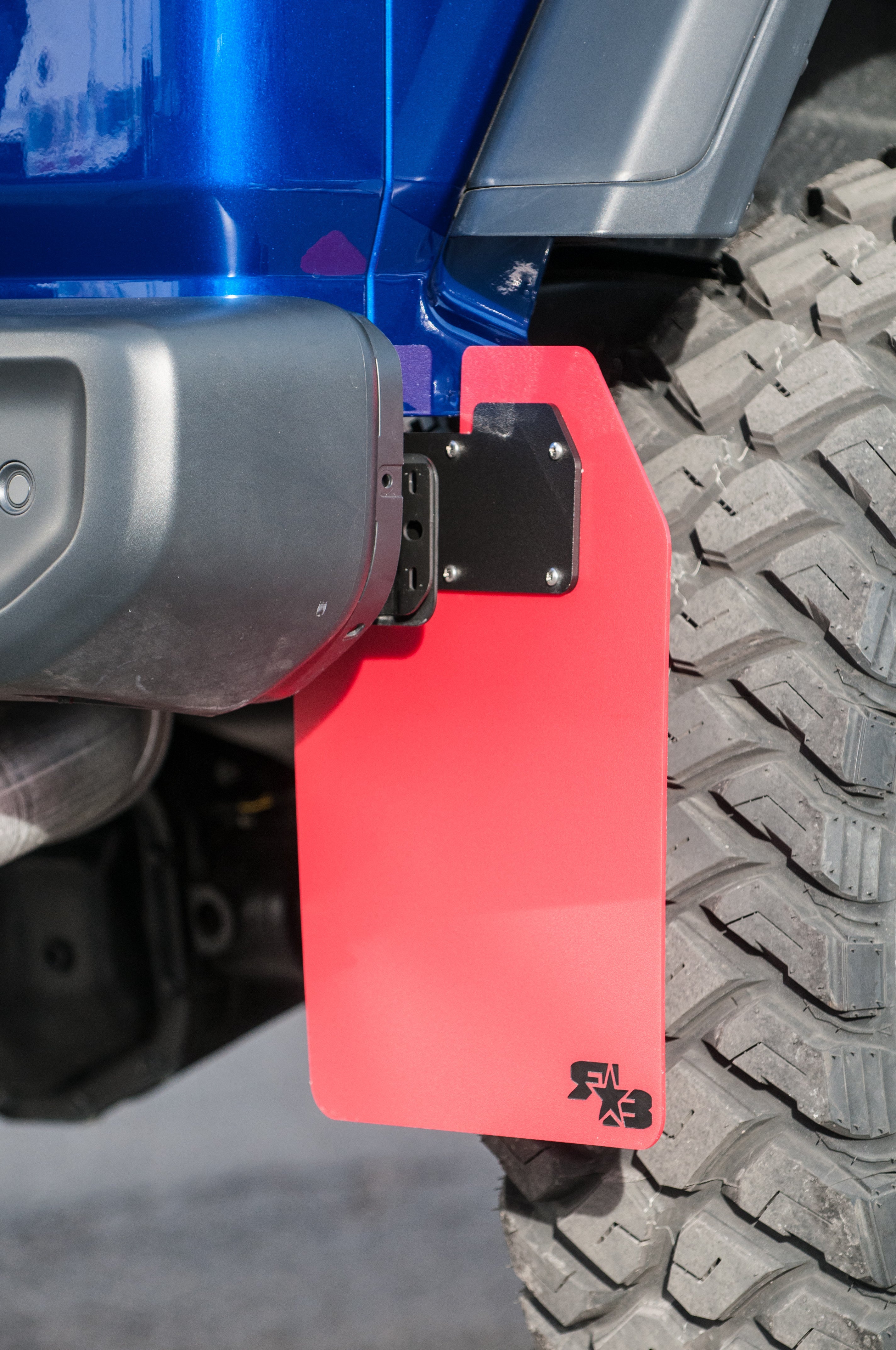 Jeep Wrangler (JL, JLU) 2018+ Quick Release Mud Flaps - Front & Rear