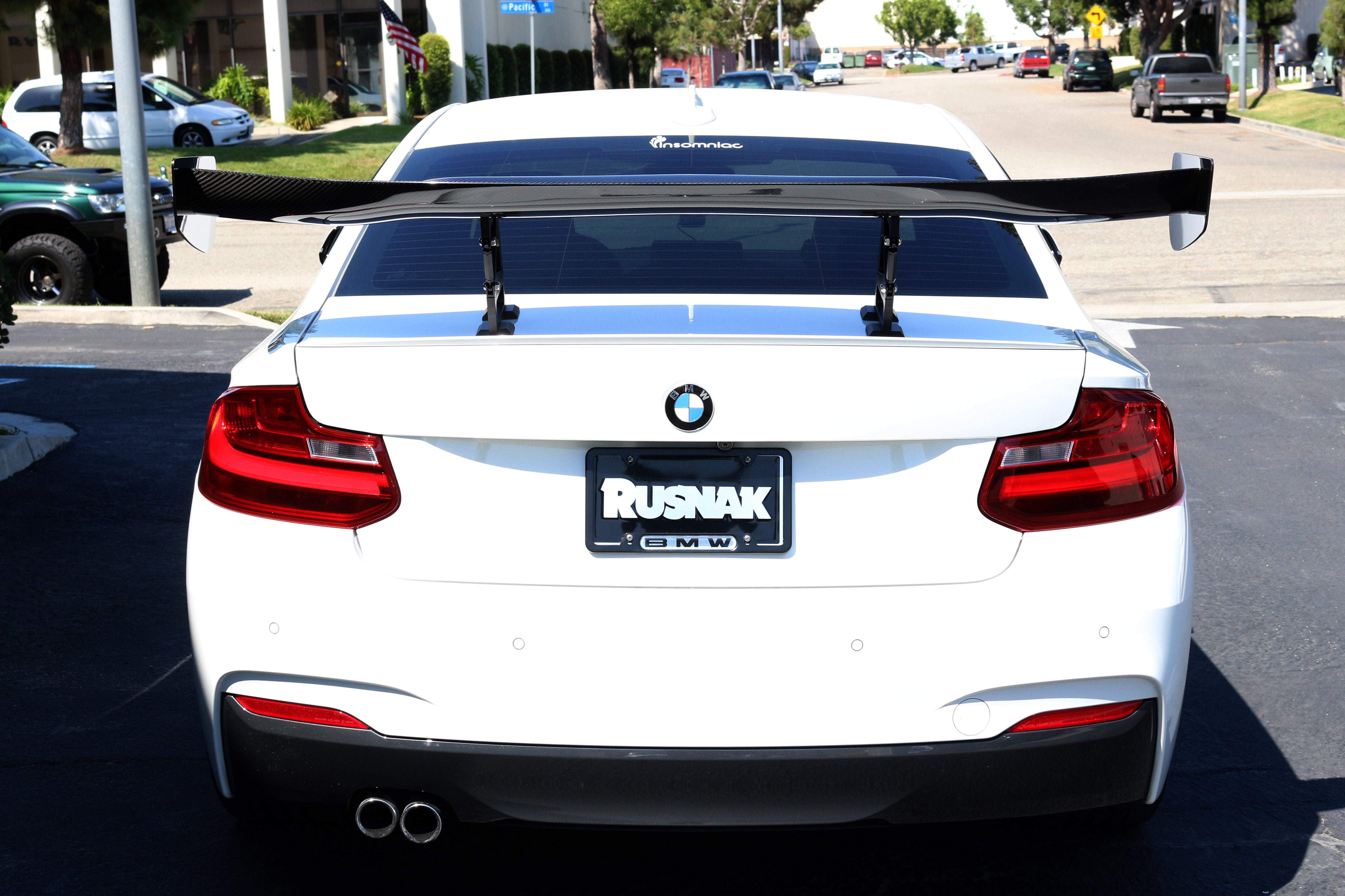 BMW F22 2-Series GTC-200 Carbon Fiber Adjustable Wing