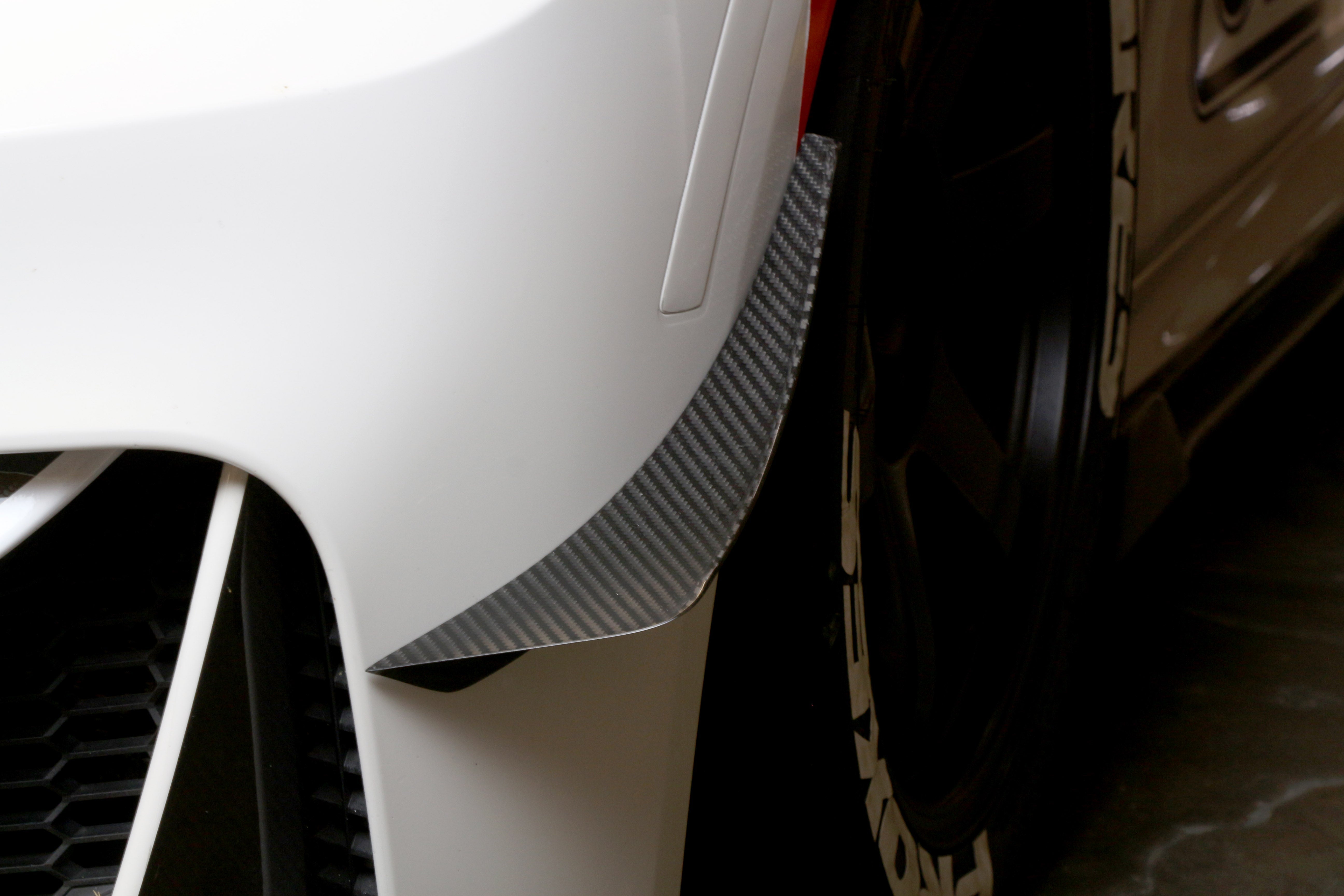 BMW F82 M4 / F80 M3 Carbon Fiber Front Bumper Canards-Front Bumper Canards-Grocery Getter Performance