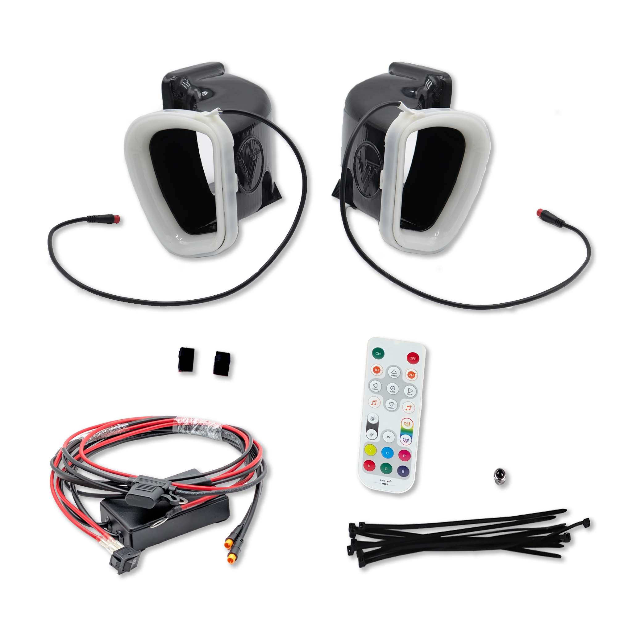 2012-2019 BMW F30 (3-Series) and 2013-2020 BMW F32 (4-Series) Dual BIG MOUTH LIT KIT Ram Air Intake Snorkels