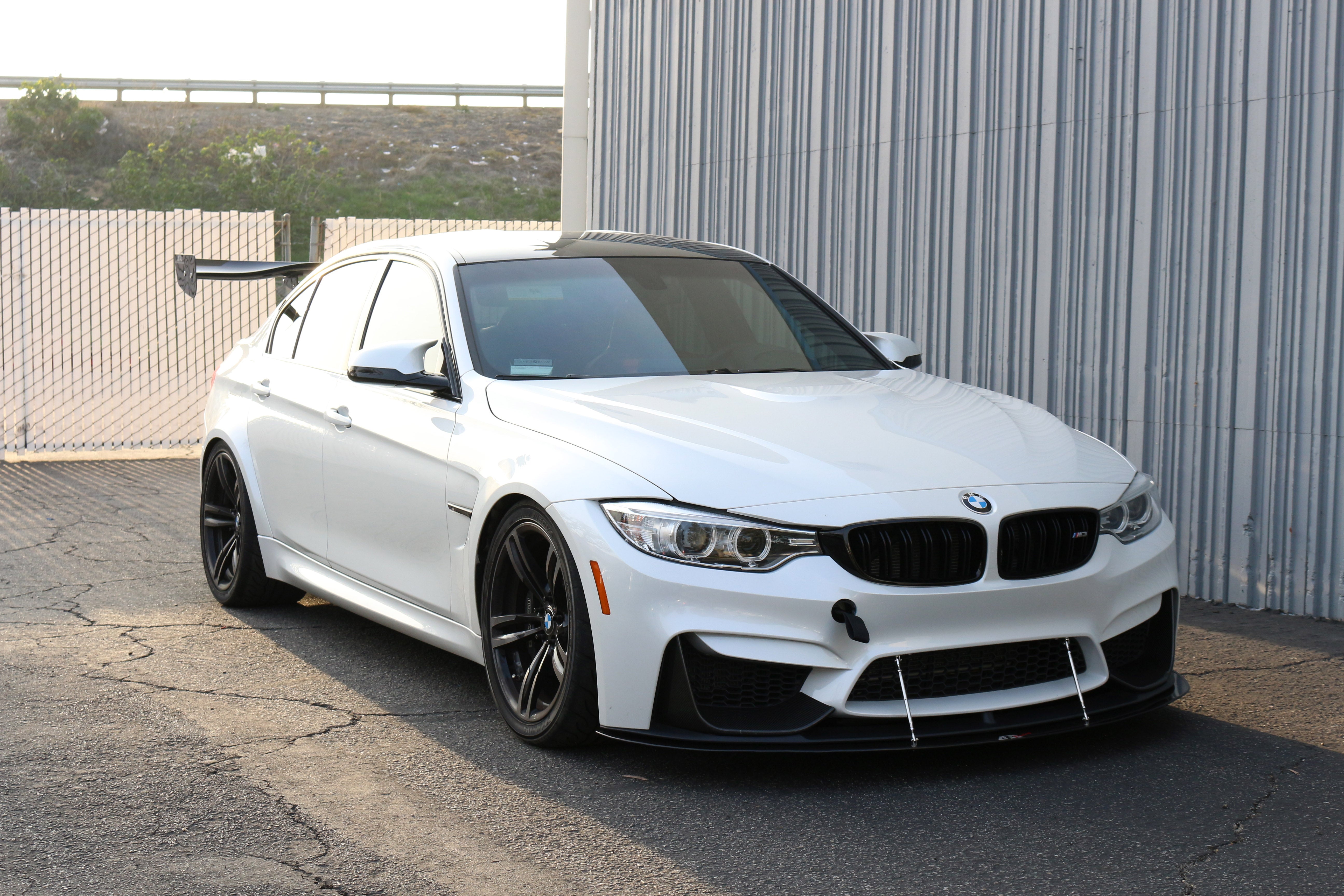 BMW F80 M3/ F82 M4 Carbon Fiber Splitter for APR Performance Lip-Front Wind Splitter-Grocery Getter Performance