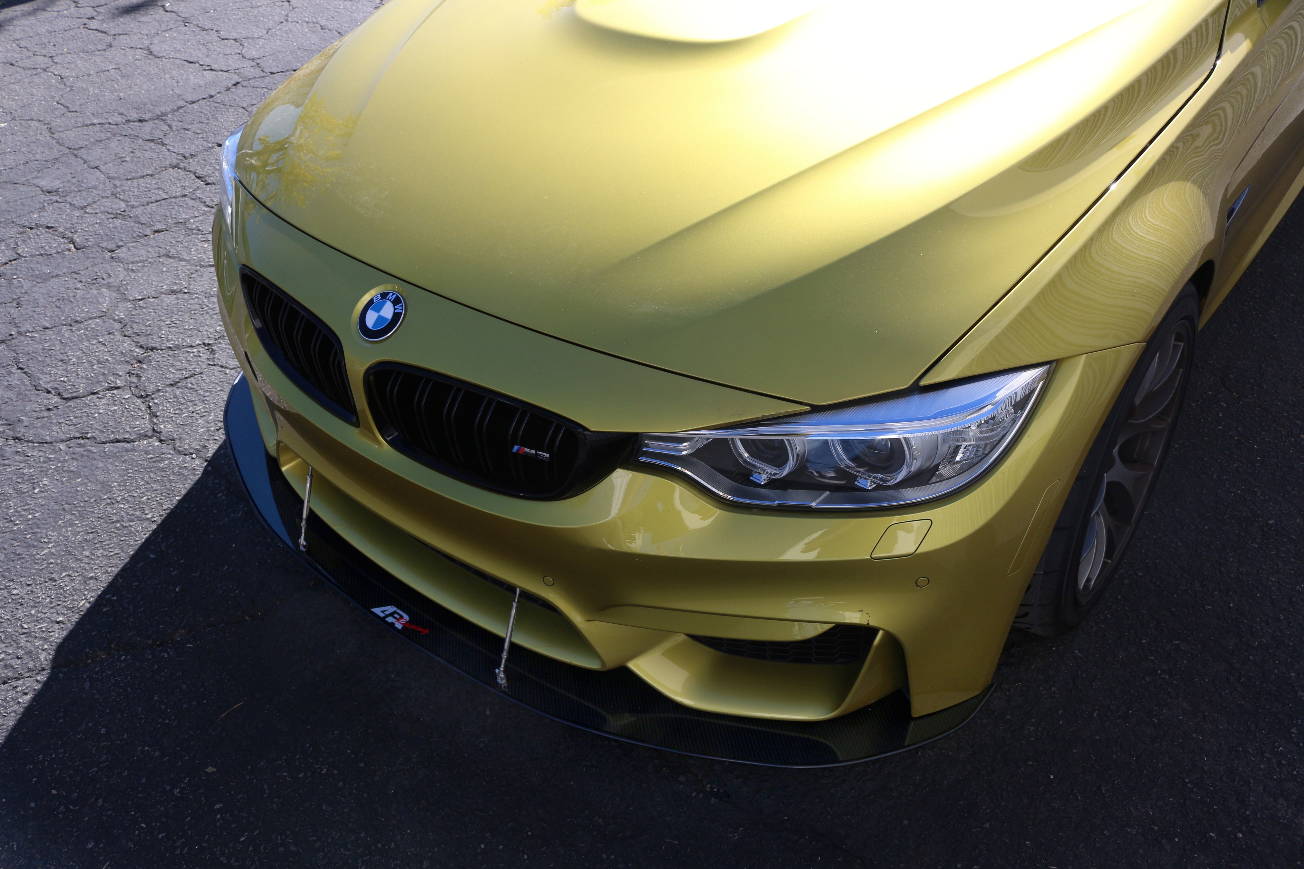 BMW F82 M4 / F80 M3 Stock Bumper Carbon Fiber Front Wind Splitter-Front Wind Splitter-Grocery Getter Performance