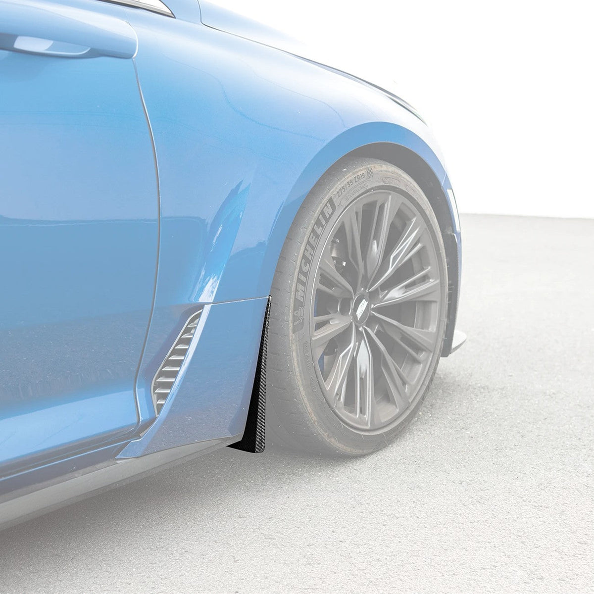 2020-Present Cadillac CT5 & CT5-V Blackwing | Carbon Fiber Mud Flaps Splash Guards