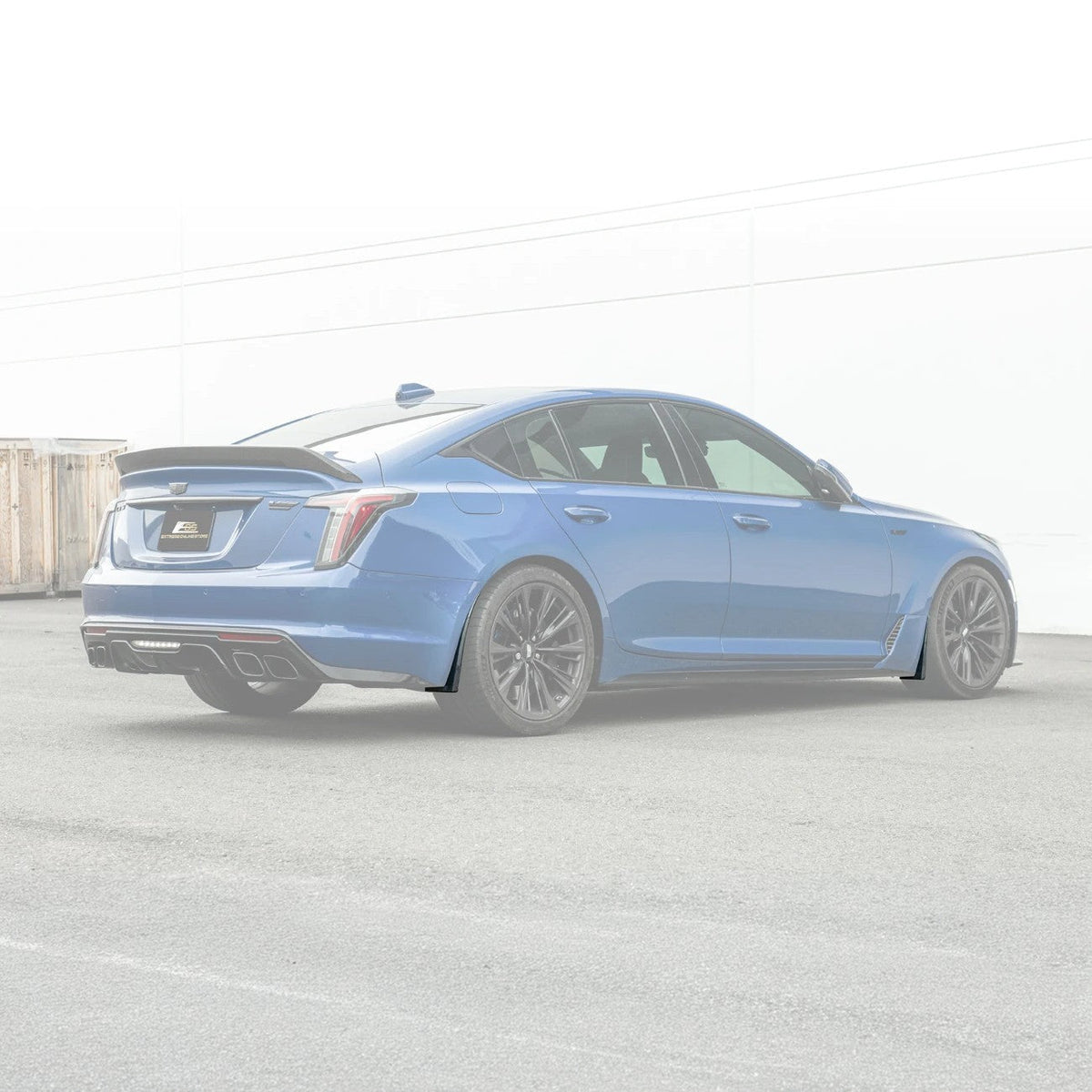 2020-Present Cadillac CT5 & CT5-V Blackwing | Carbon Fiber Mud Flaps Splash Guards
