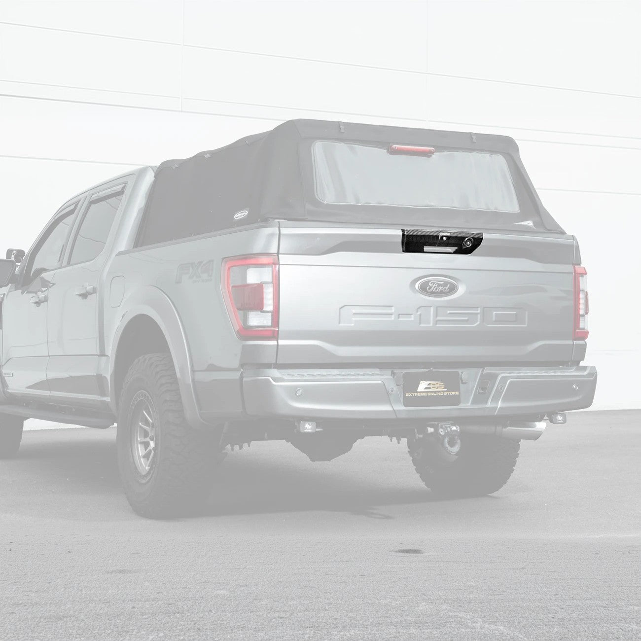 2021-Up Ford F-150 | DRY CARBON FIBER Rear Trunk Tailgate Handle Assembly Cover