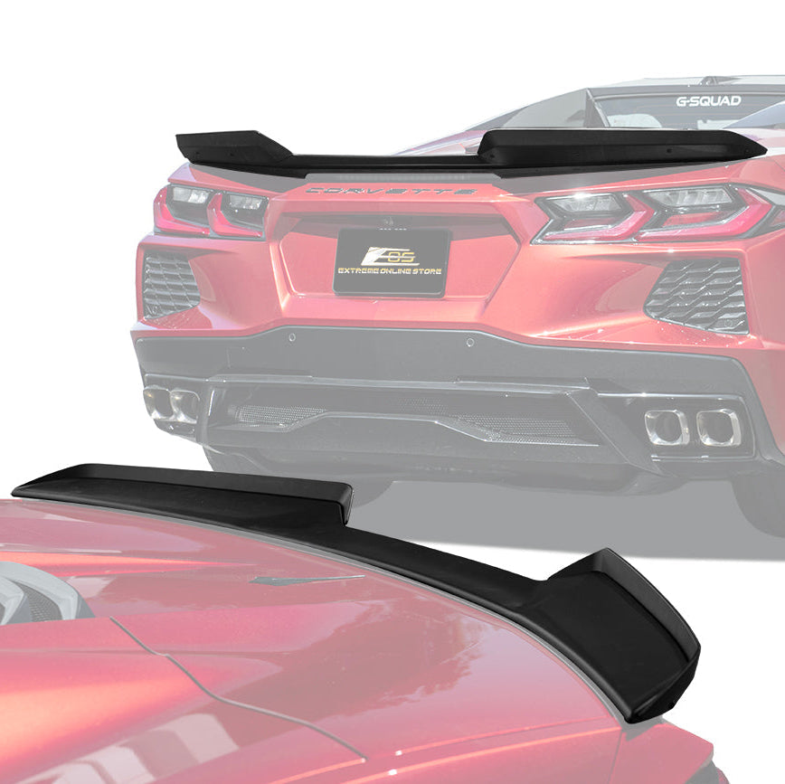 Corvette C8 Stingray | Z06 Style Wickerbill Rear Trunk Spoiler