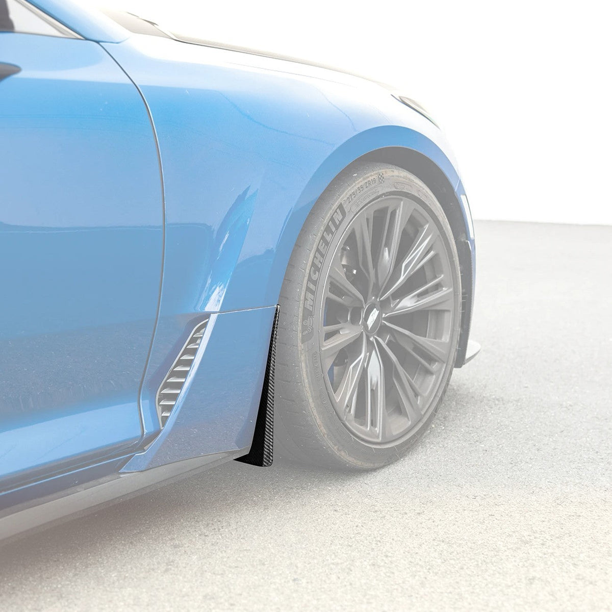 2020-Present Cadillac CT5 & CT5-V Blackwing | Carbon Fiber Mud Flaps Splash Guards