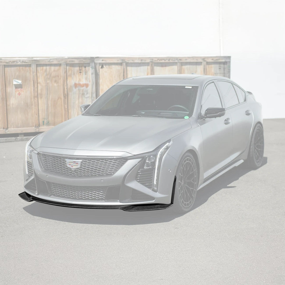 2025-Up Cadillac CT5-V Blackwing Carbon Fiber Factory Style Front Bumper Splitter Lip Replacement