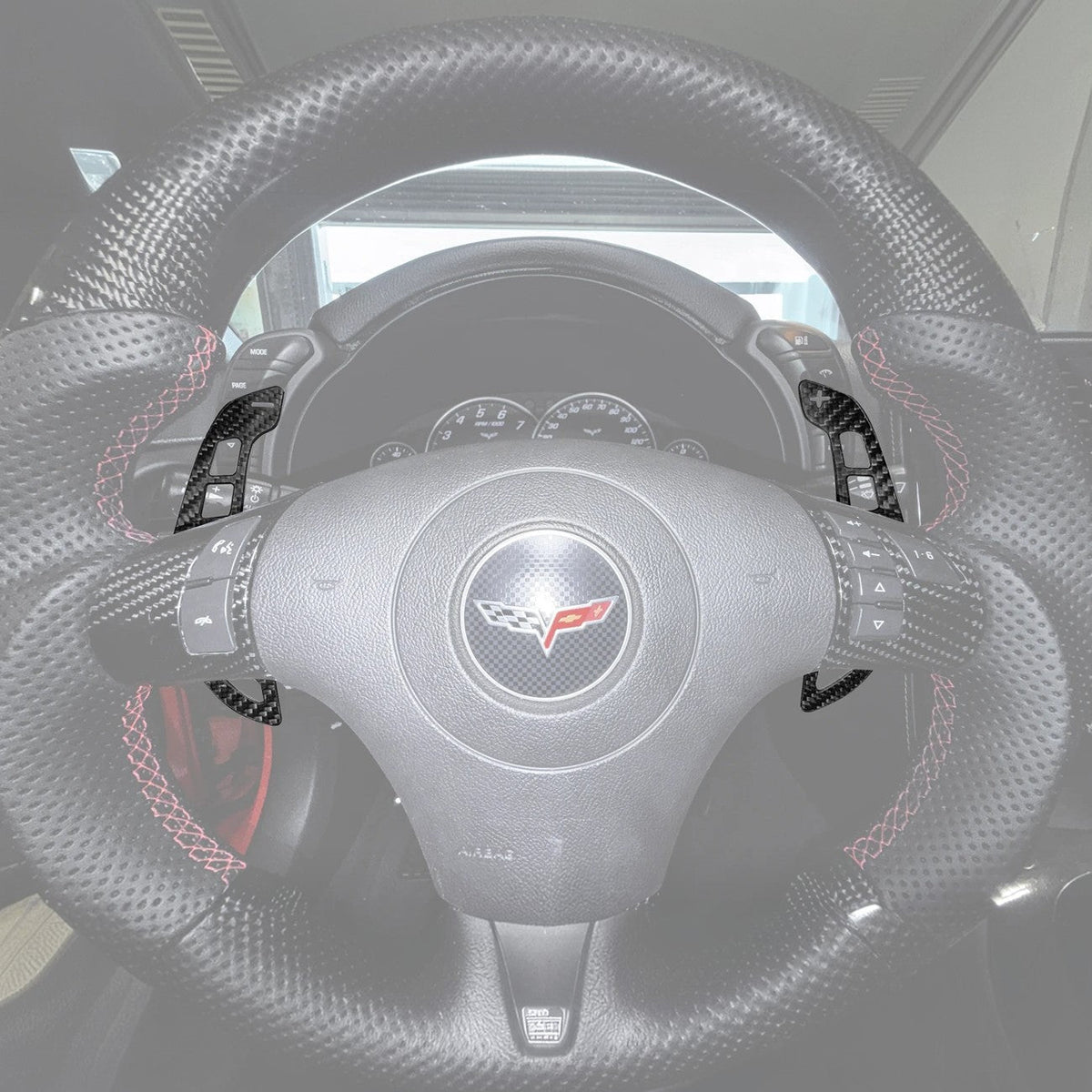 2006-2013 Corvette C6 Steering Wheel Magnetic Paddle Shifter Pair