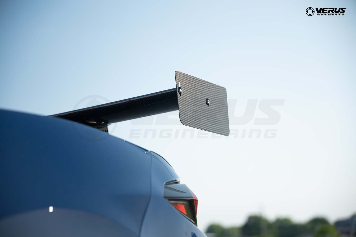 UCW Rear Wing Kit, Bottom Mount - Corvette Convertible (C8)