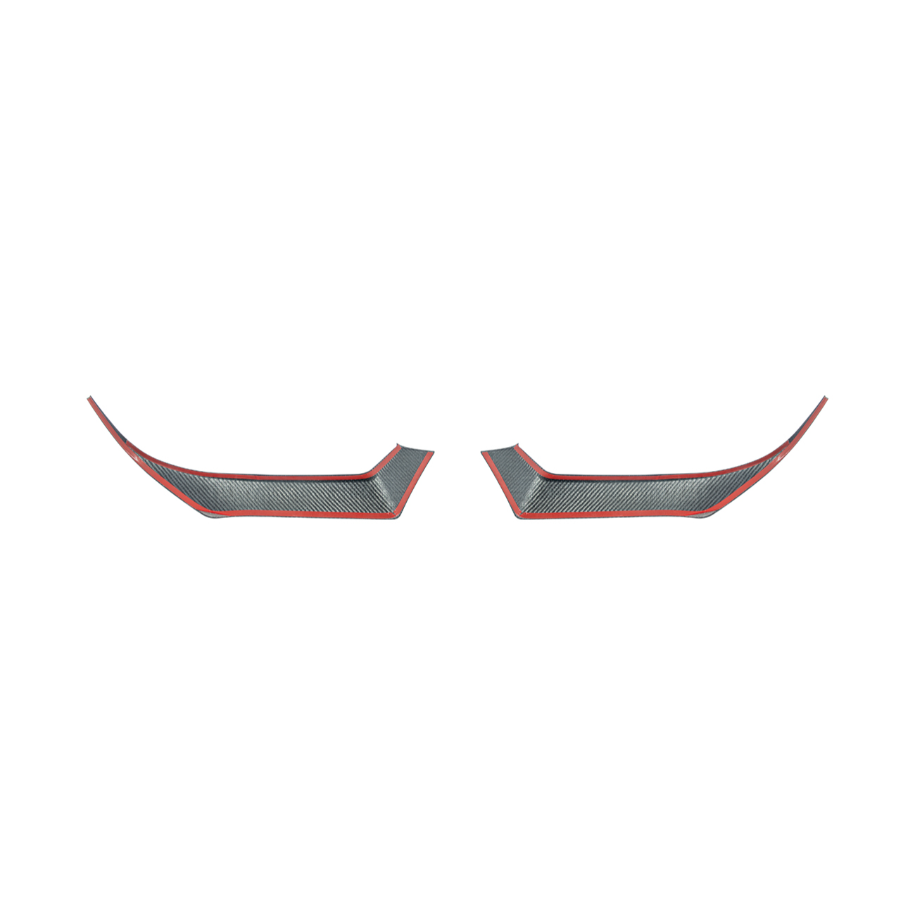 2024-Up Ford Mustang GT | Dry Carbon Fiber Overlay Headlight Eyebrow