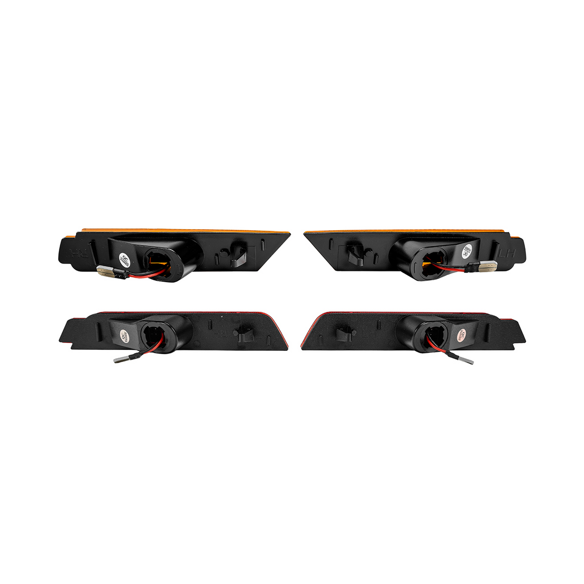 2010-2015 Chevrolet Camaro Front & Rear LED Side Marker Light Set