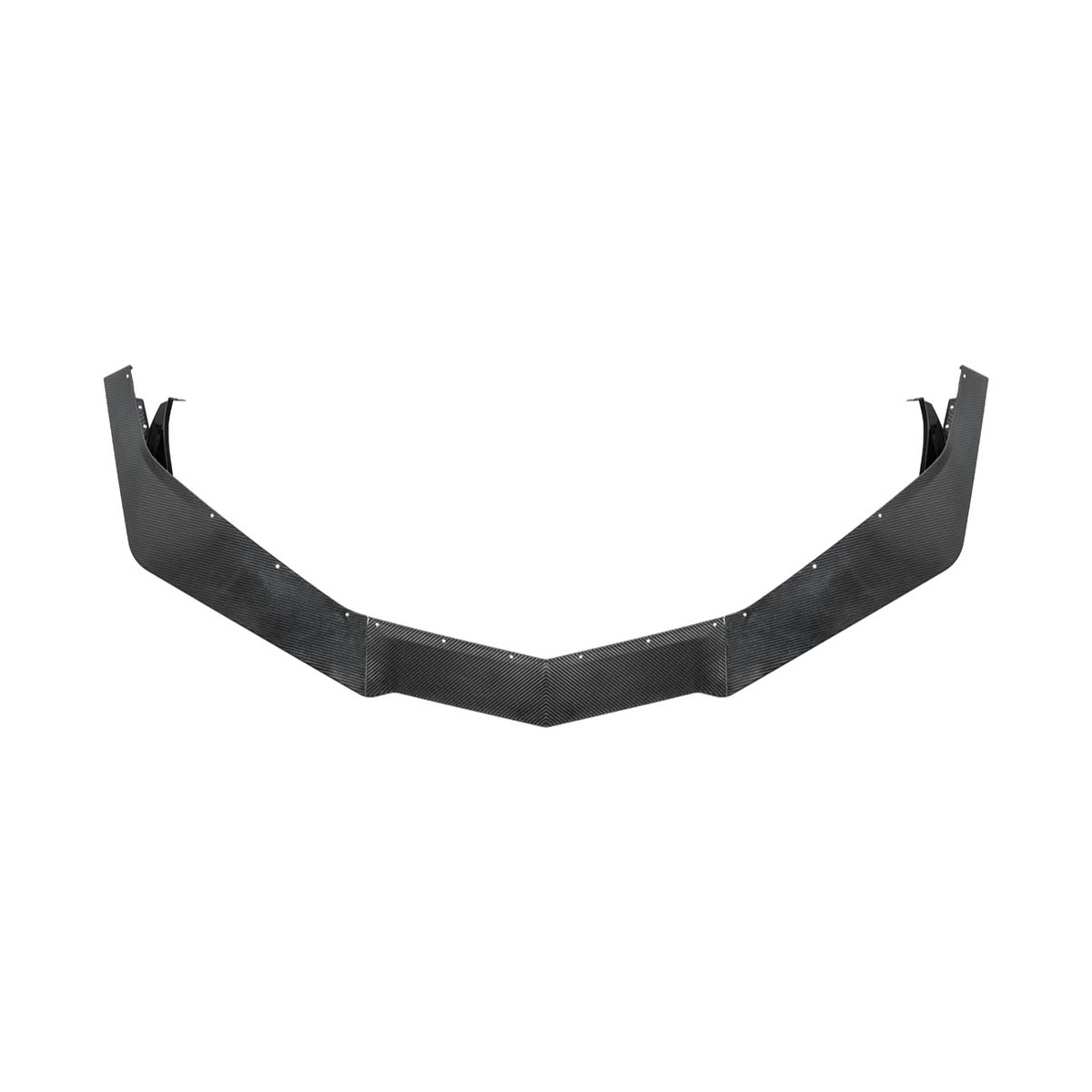 2023-Present Corvette C8 Z06 / E-Ray | Z07 Extended DRY CARBON FIBER Front Lip Splitter & No-Drill Canards