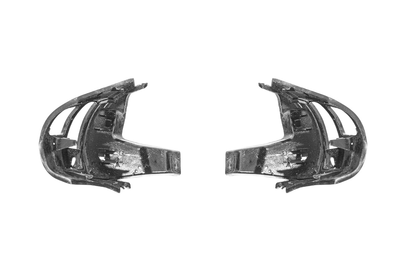Corvette C6 Dry Carbon Fiber Steering Wheel Button Control Bezel Covers