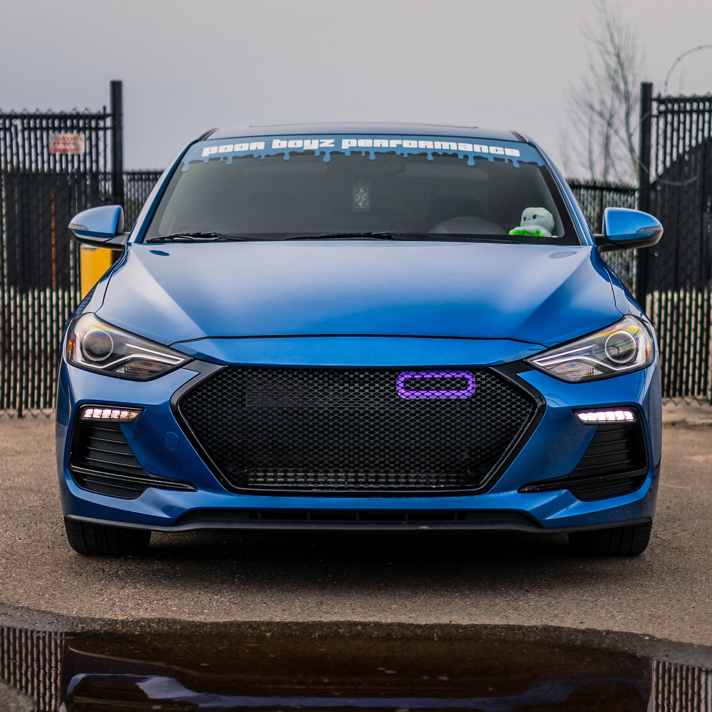 2017-2018 Hyundai Elantra Sport (Avante Sport, AD and Elantra SEL) BIG MOUTH LIT KIT Ram Air Intake Snorkel-Ram Air Intake-Grocery Getter Performance