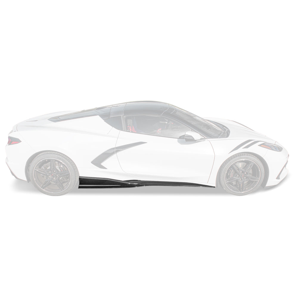 Blemished / Outlet - Chevrolet Corvette C8 3VM Side Skirts