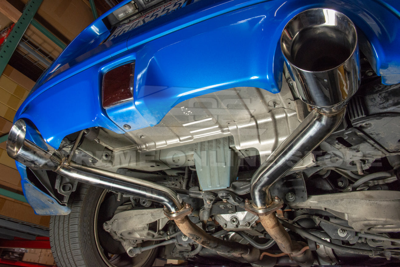 Nissan 370Z | Infiniti Q60 | G37 Coupe Axle Back 4.5" Dual Tips Exhaust