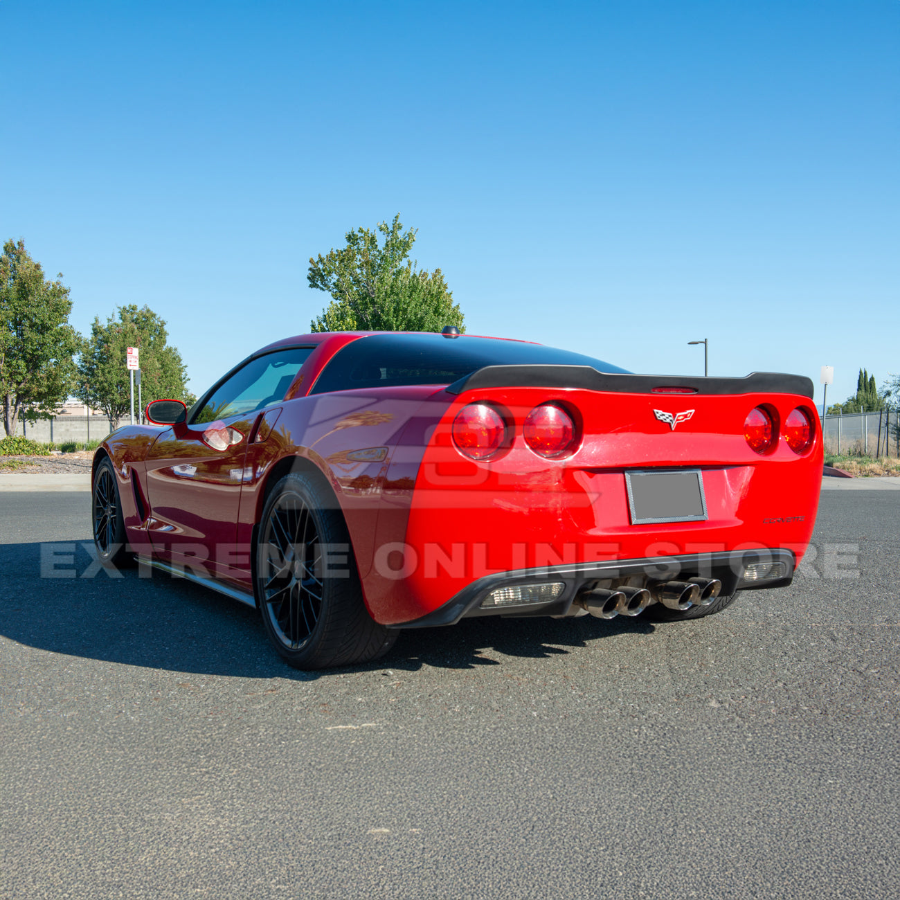 Corvette C6 Base Model Aerodynamic Body Kit | ZR1 Extended Package