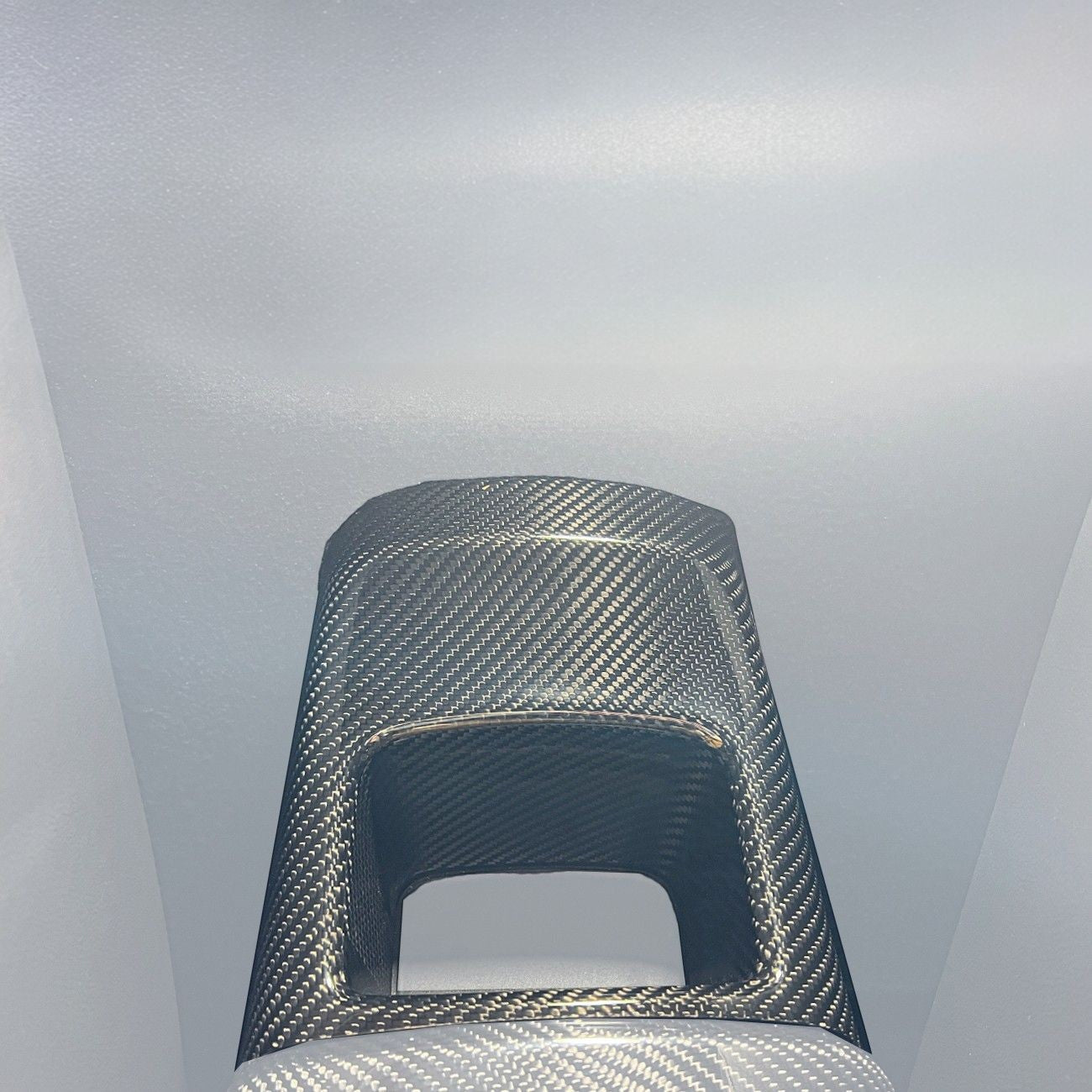 2020-Up Toyota GR Supra Carbon Fiber JDM Factory Style Rear Center Storage Compartment Cover