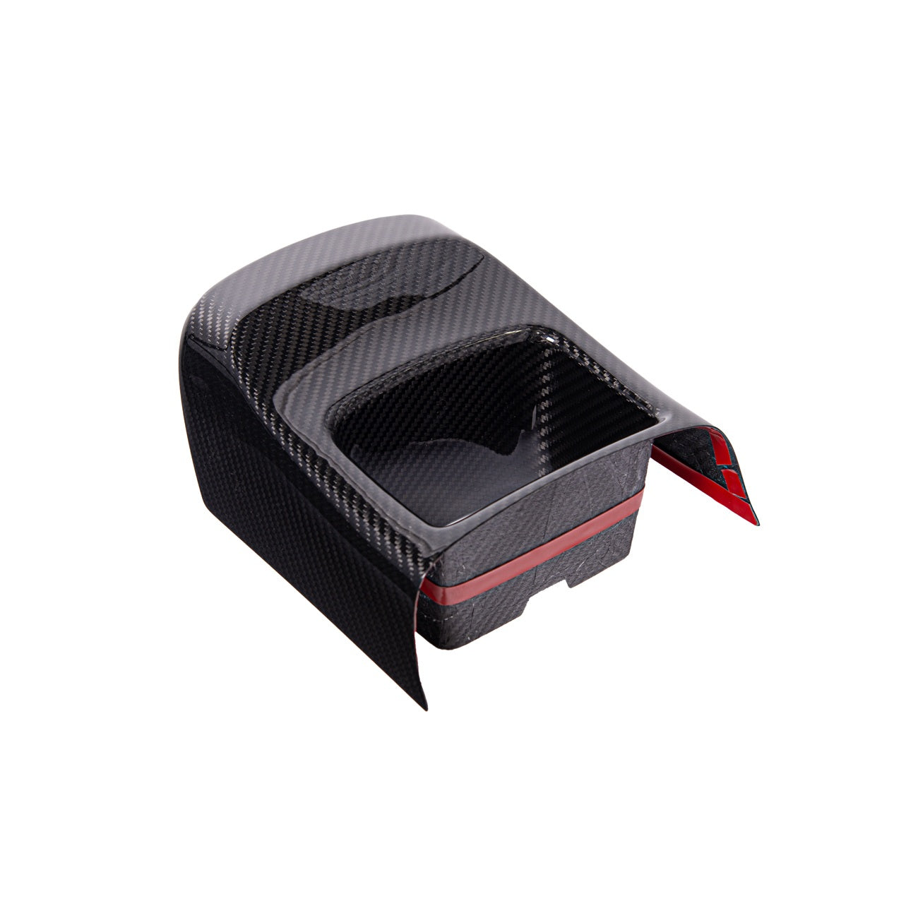 2020-Up Toyota GR Supra Carbon Fiber JDM Factory Style Rear Center Storage Compartment Cover