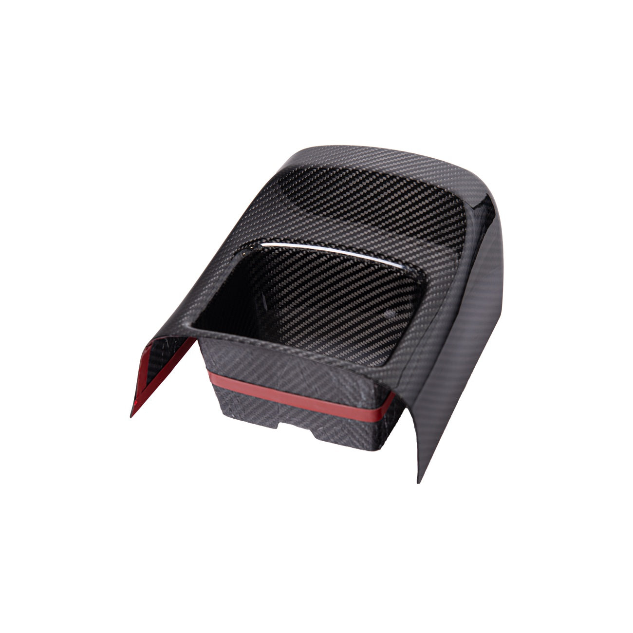 2020-Up Toyota GR Supra Carbon Fiber JDM Factory Style Rear Center Storage Compartment Cover