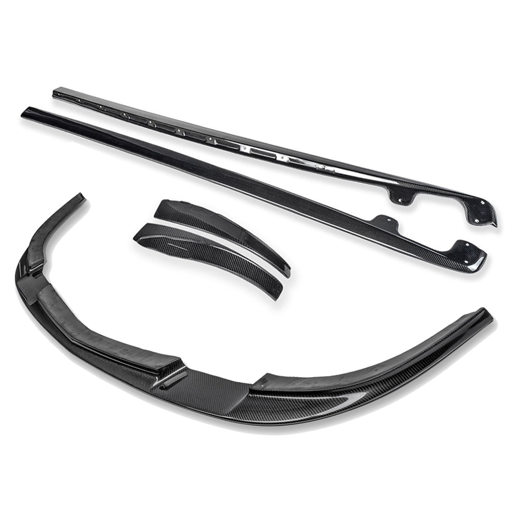 Corvette C6 Grand Sport / Z06 Front Splitter Lip & Side Skirts Rocker Panels