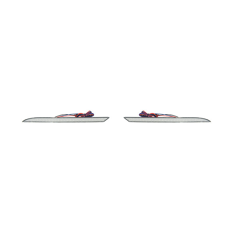 2018-23 Ford Mustang S550 | Rear Bumper Red LED Reflector Light Set