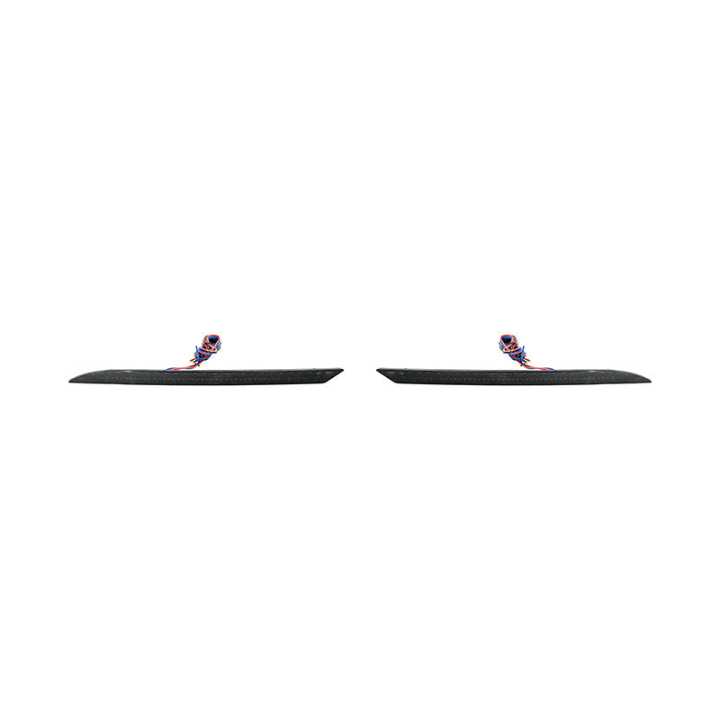 2024-Up Ford Mustang S650 | Rear Bumper Red LED Reflector Light Set