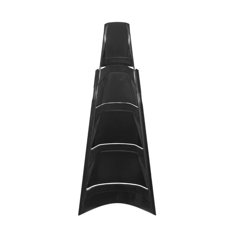 Corvette C8 | ZR1 Style CARBON FLASH Rear Window Vent Louver Cover