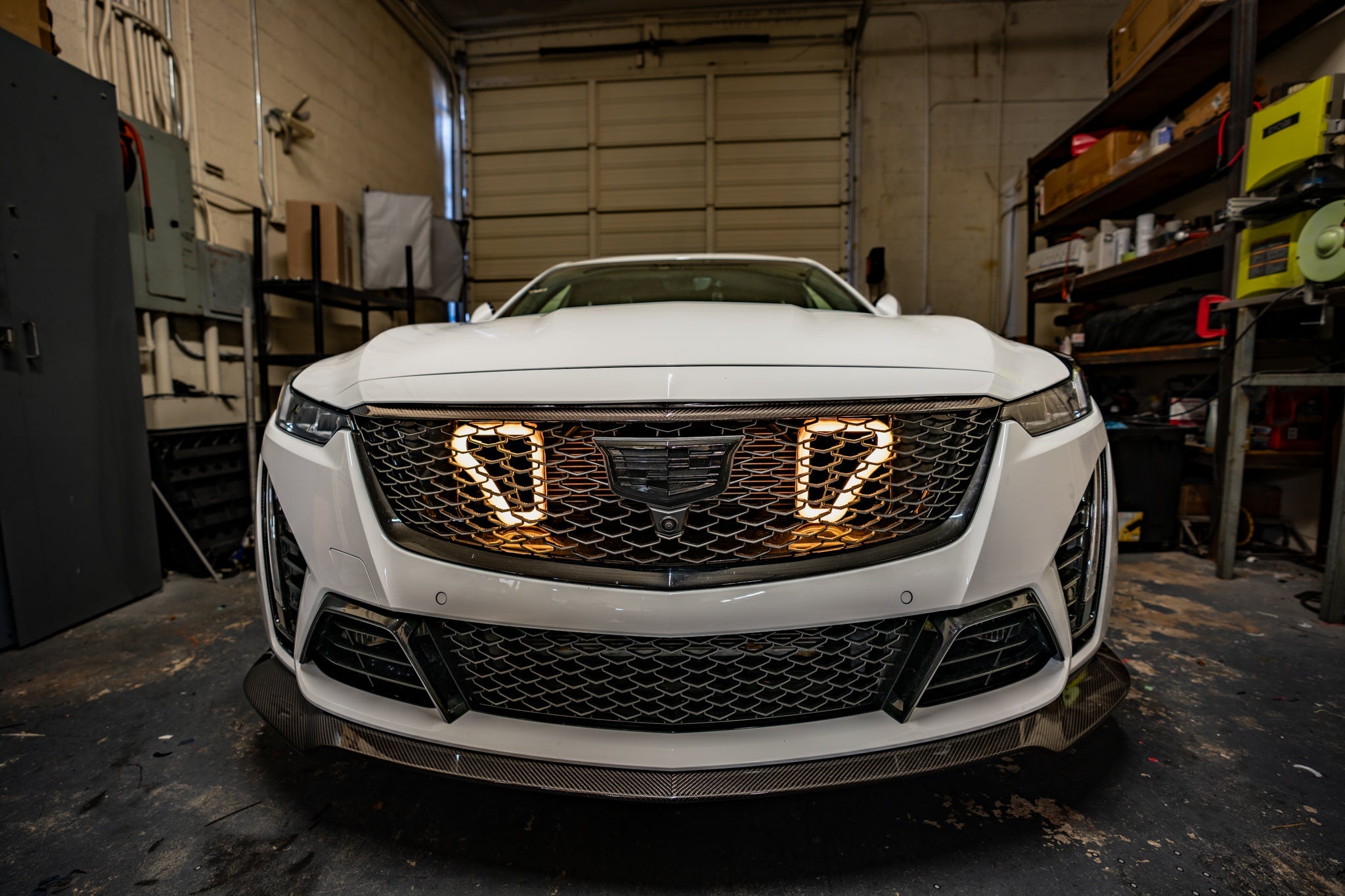 2022+ Cadillac CT5-V Blackwing Dual BIG MOUTH LIT KIT Ram Air Intake Snorkels-Ram Air Intake-Grocery Getter Performance