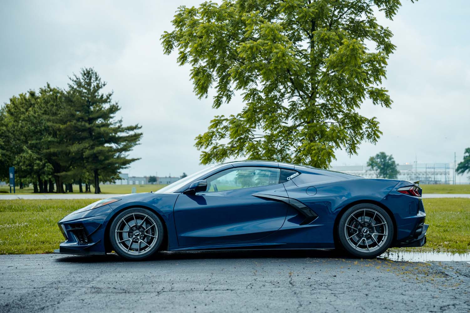 Carbon Polyweave Side Splitter Kit - Corvette Stingray (C8)