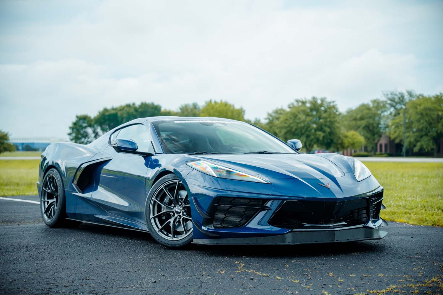 Carbon Polyweave Side Splitter Kit - Corvette Stingray (C8)