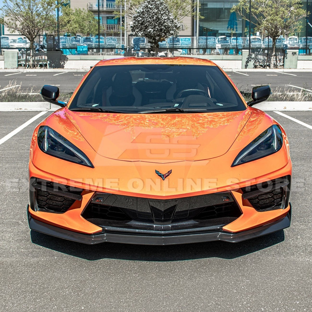 Blemished / Outlet - Corvette C8 CARBON FIBER Front Splitter [5VM Package]