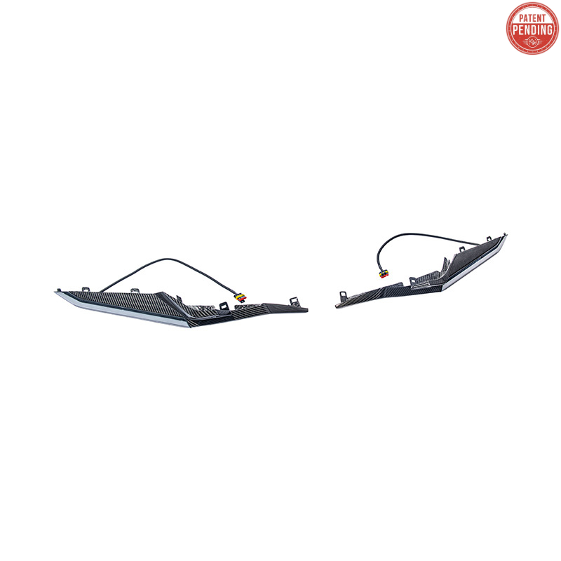 Corvette C8 Z06 Models Sequential LED DRL Light Bar Bezel Insert