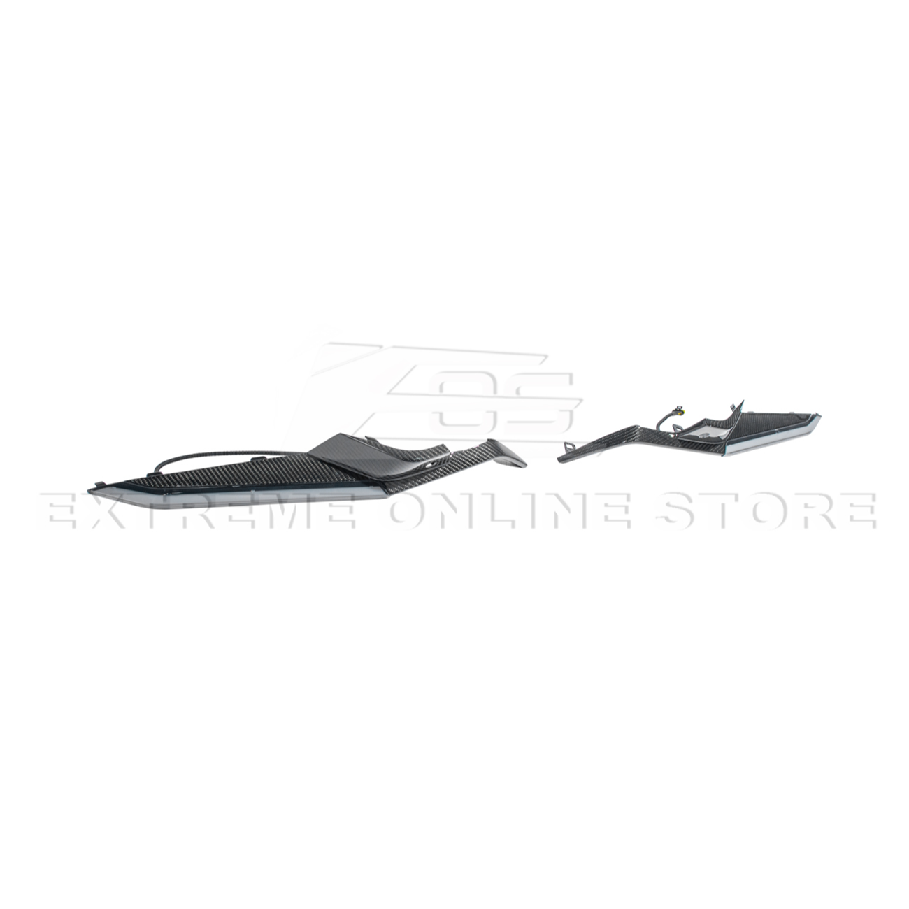 Corvette C8 Z06 Models Sequential LED DRL Light Bar Bezel Insert