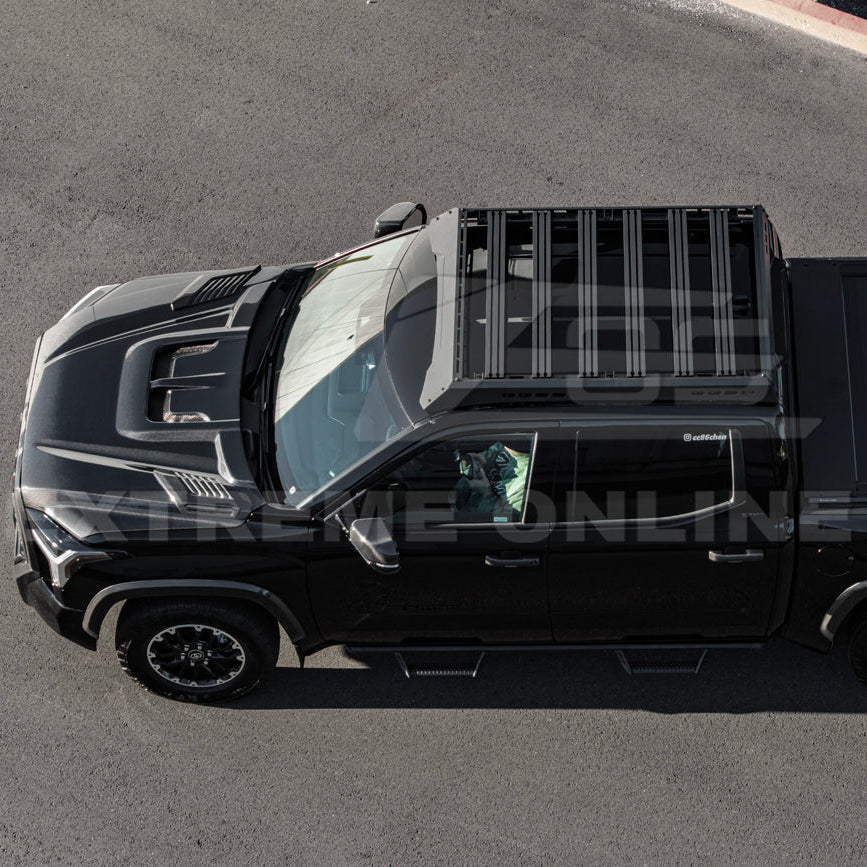 2022-Up Toyota Tundra | EOS CARBON FIBER Front Vented Hood Cover w/ Side Vent