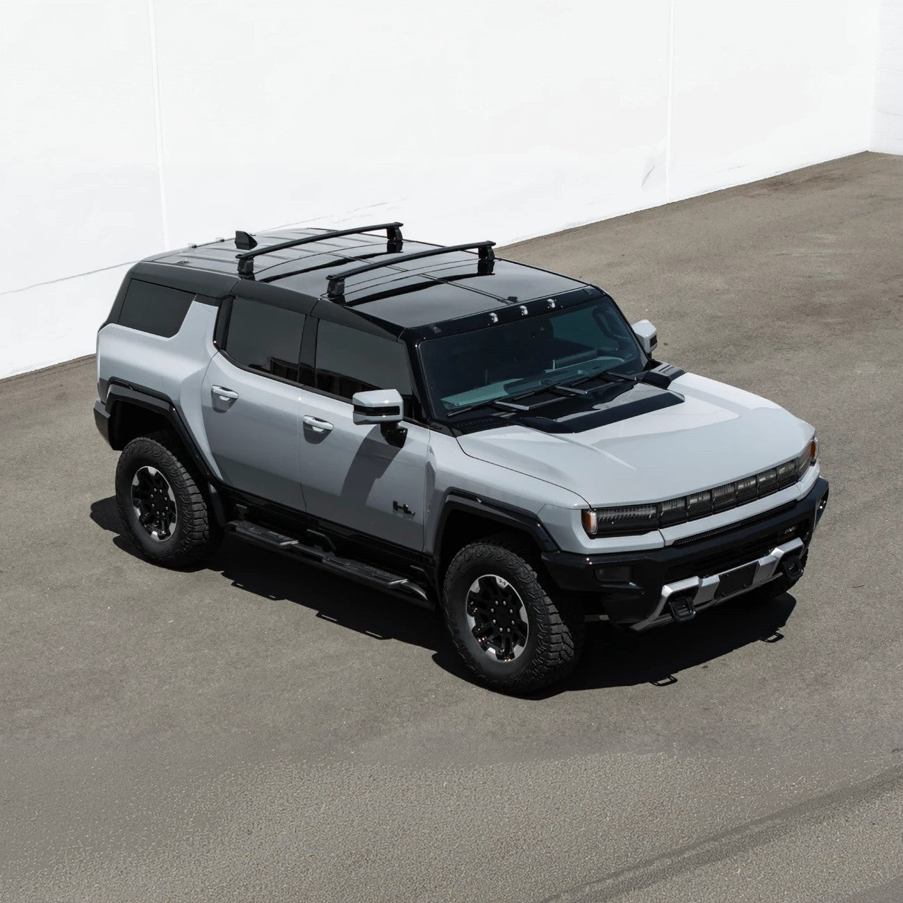 2022-Up GMC Hummer EV | Aluminum Roof Mounted Cargo & Luggage Cross Rail Rack