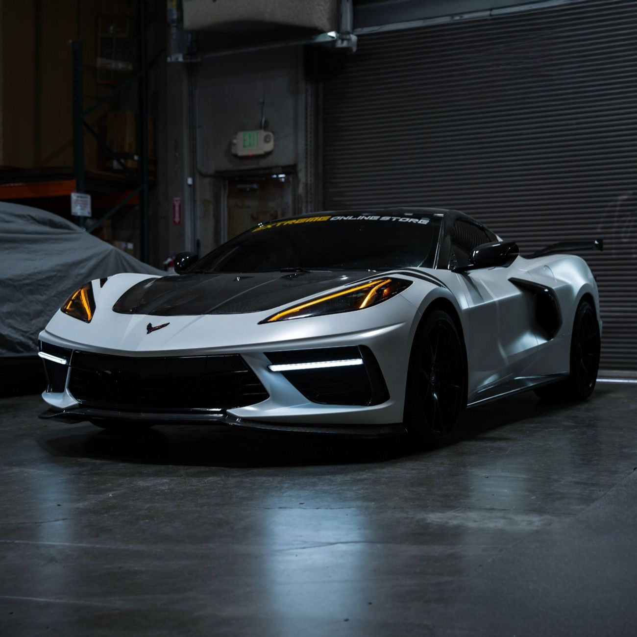 Corvette C8 GT Style Amber LED DRL Module Set