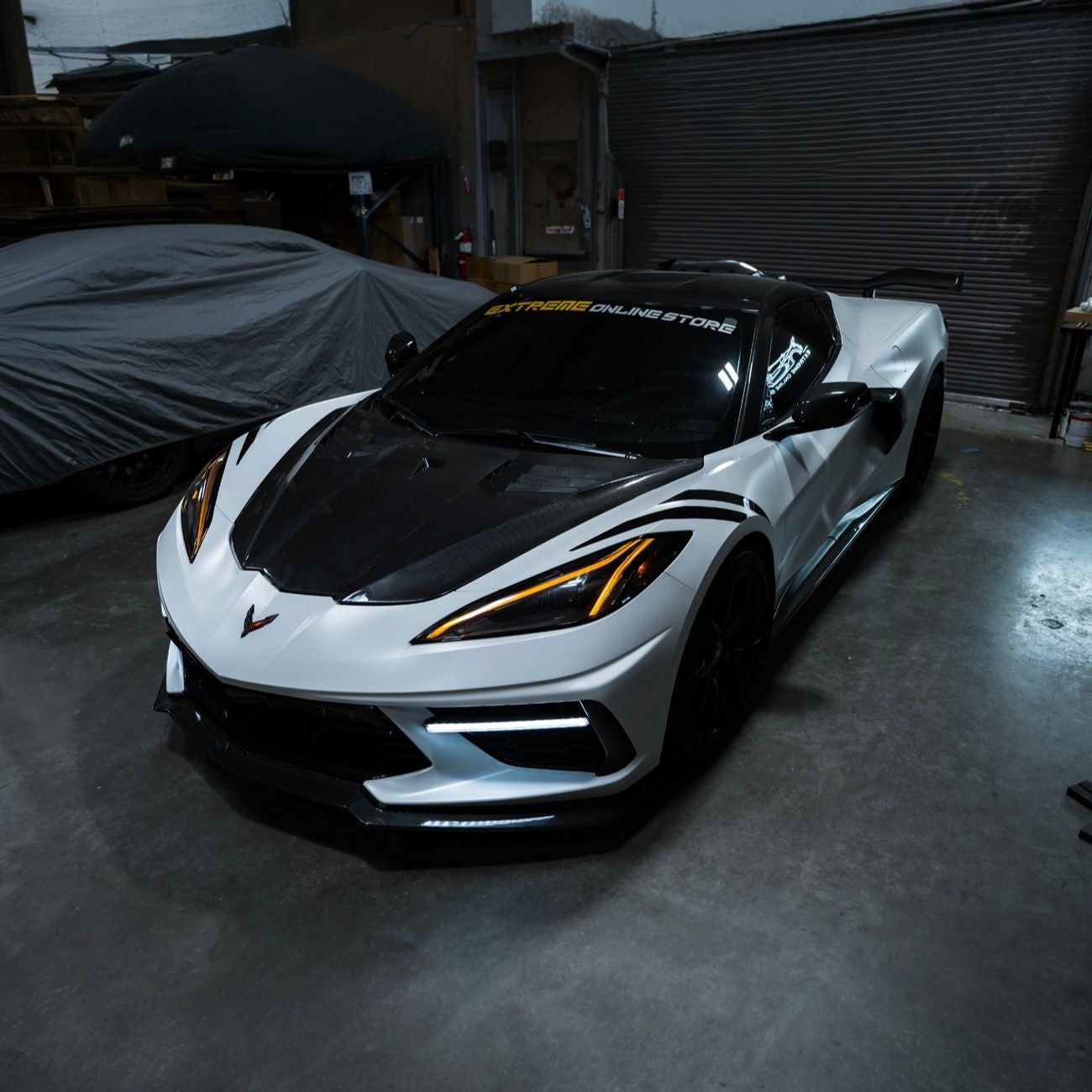 Corvette C8 GT Style Amber LED DRL Module Set