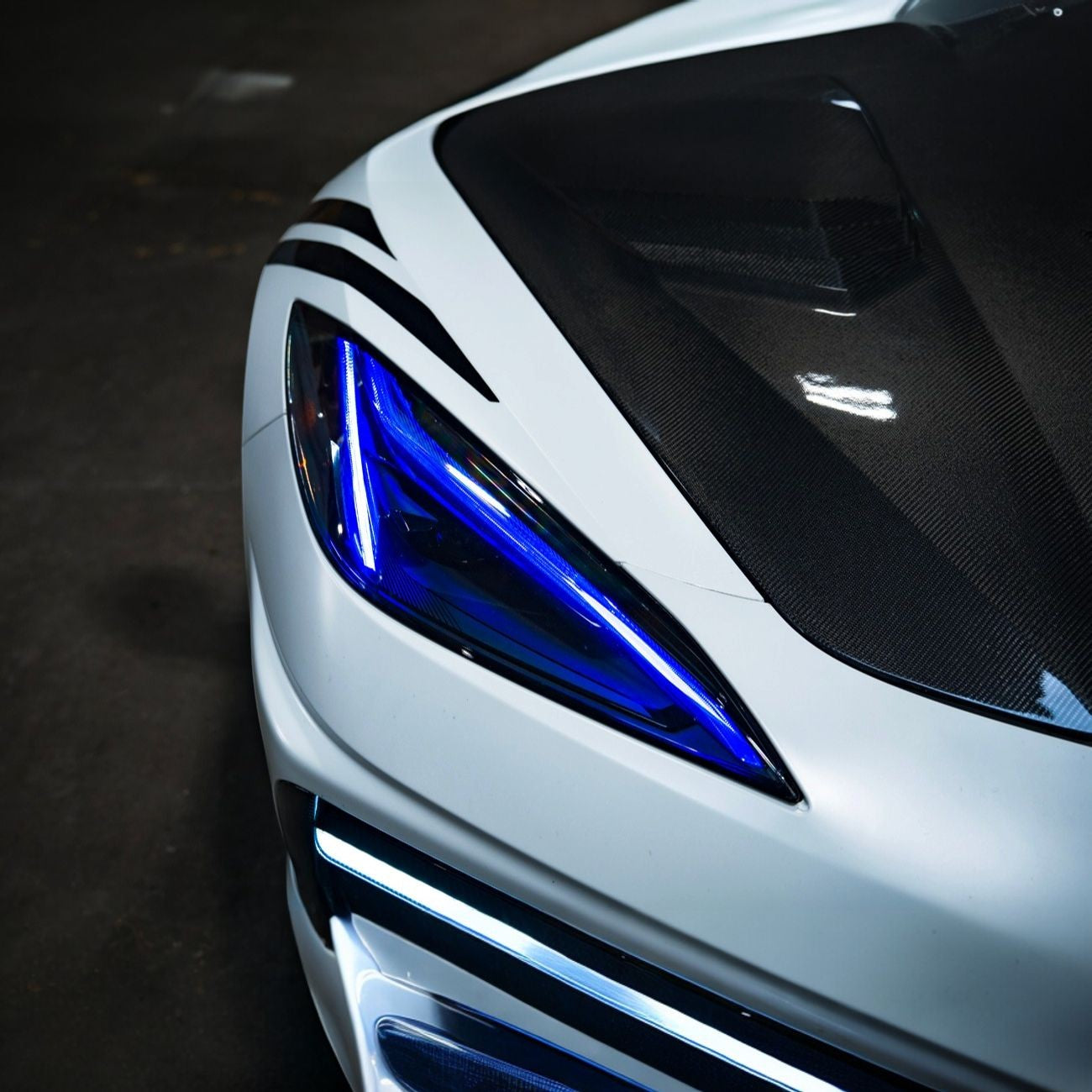 Corvette C8 GT Style Amber LED DRL Module Set