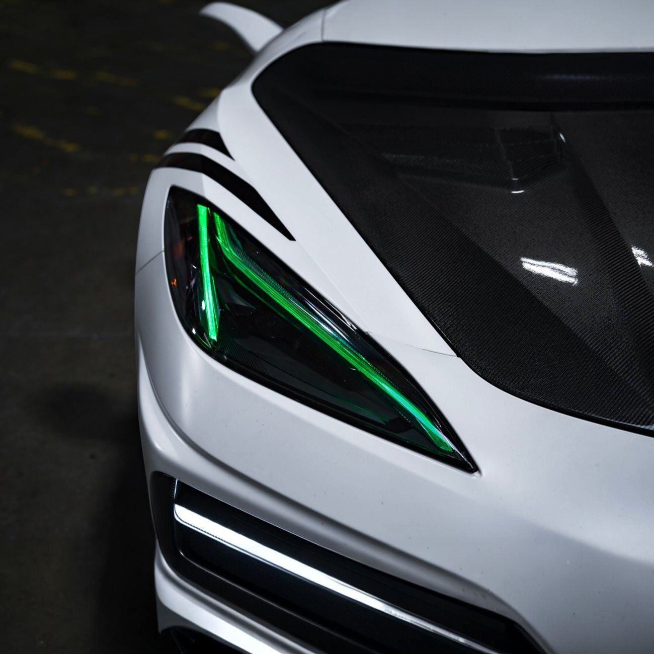 Corvette C8 GT Style Amber LED DRL Module Set