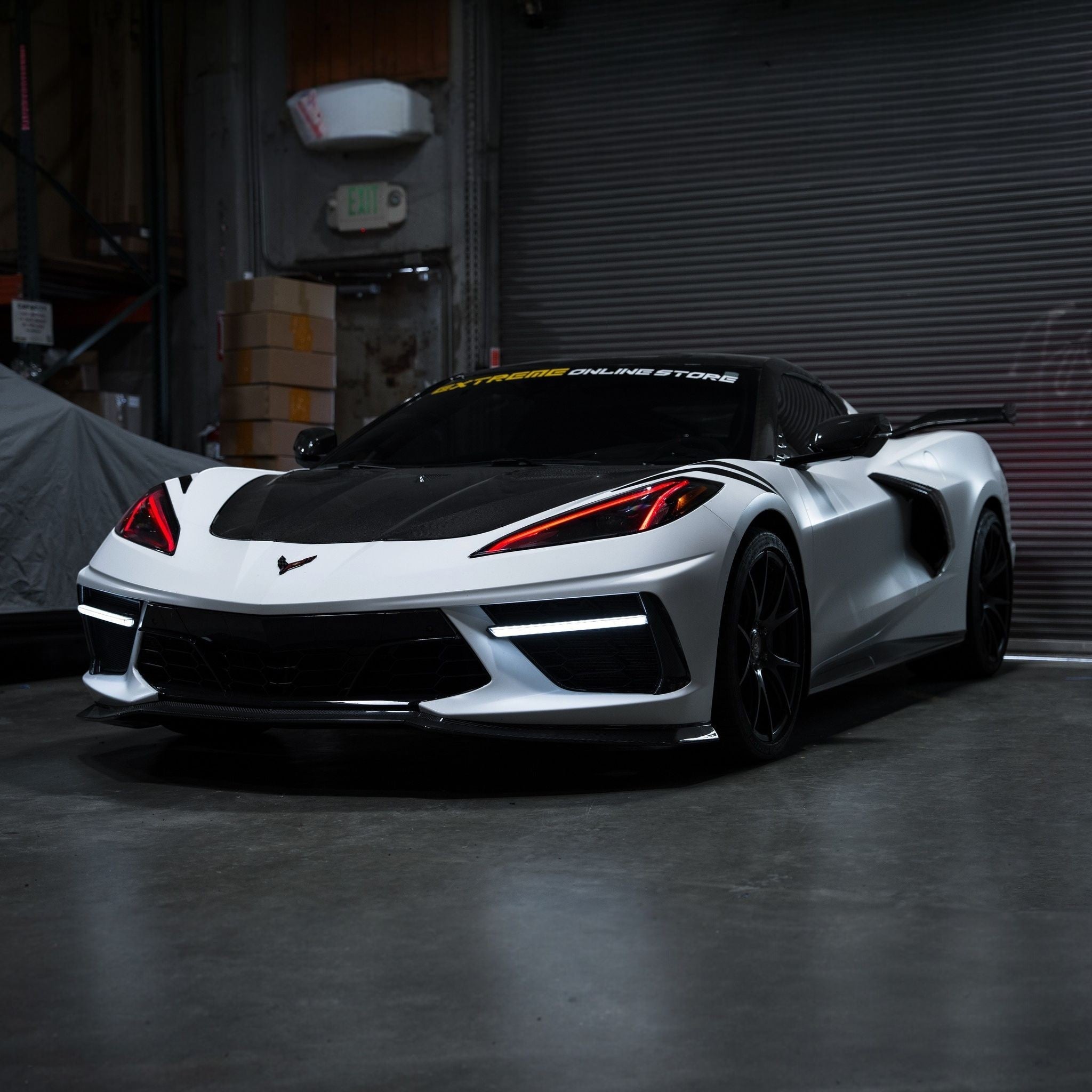 Corvette C8 GT Style Amber LED DRL Module Set