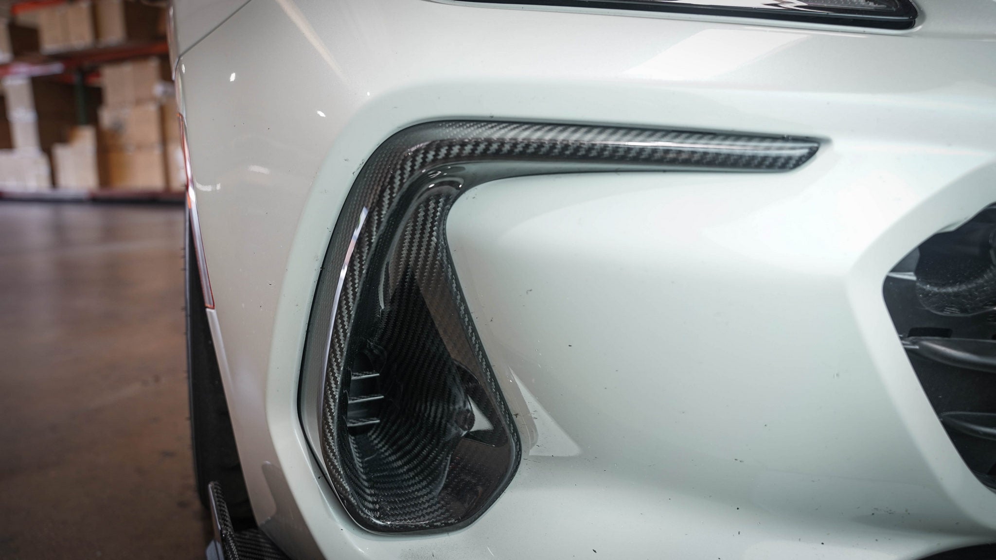 Carbon Fiber Subaru BRZ Front Bumper Scoop 2022+