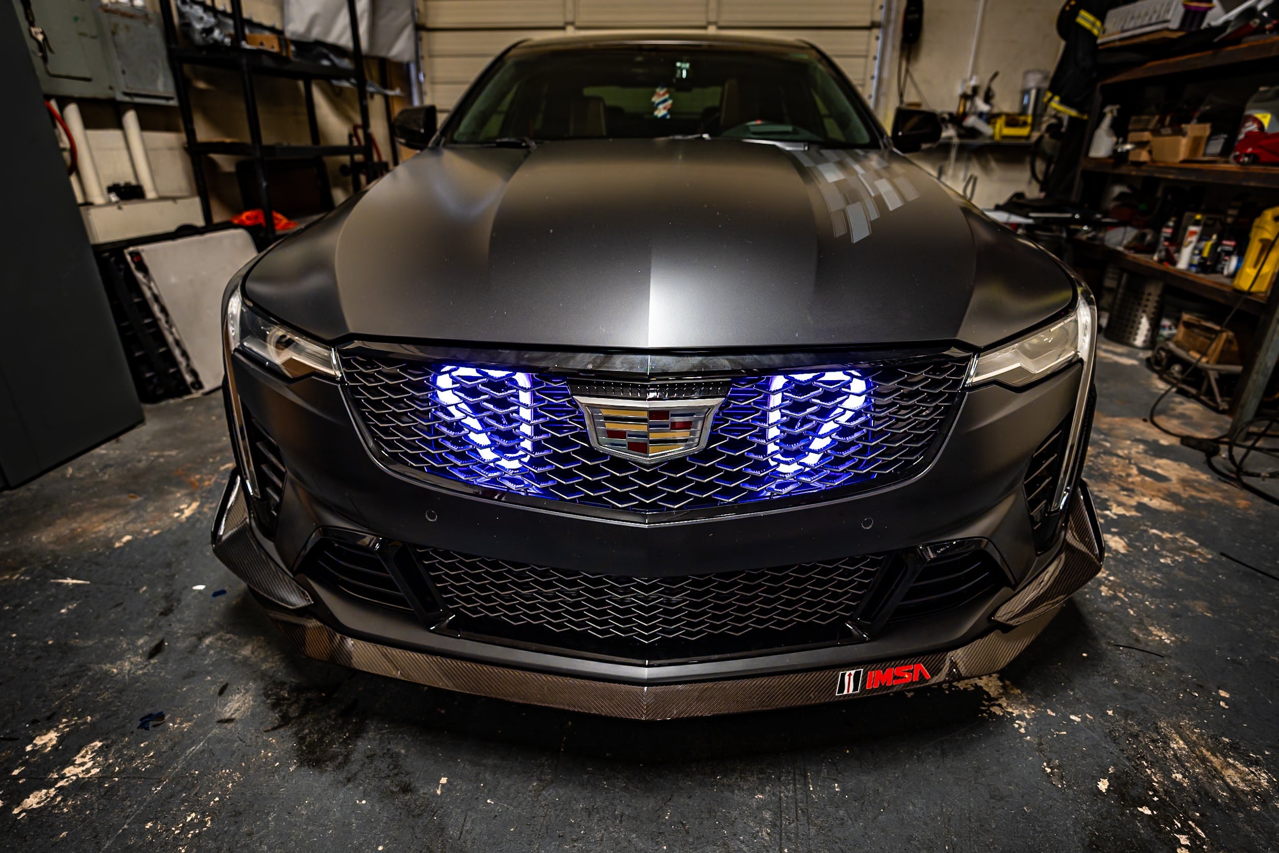 2022+ Cadillac CT4-V Blackwing Dual BIG MOUTH LIT KIT Ram Air Intake Snorkels
