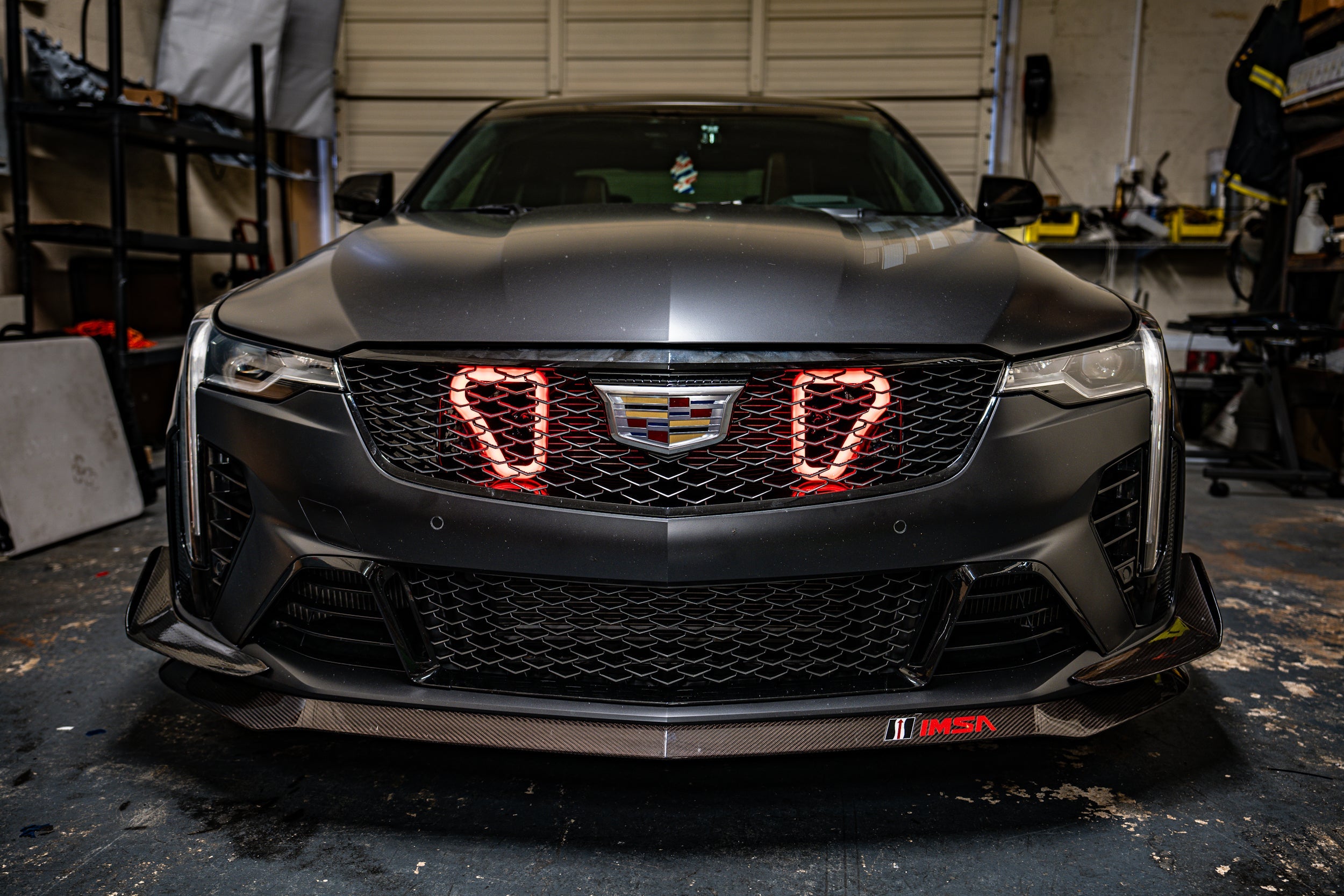 2022+ Cadillac CT4-V Blackwing Dual BIG MOUTH LIT KIT Ram Air Intake Snorkels