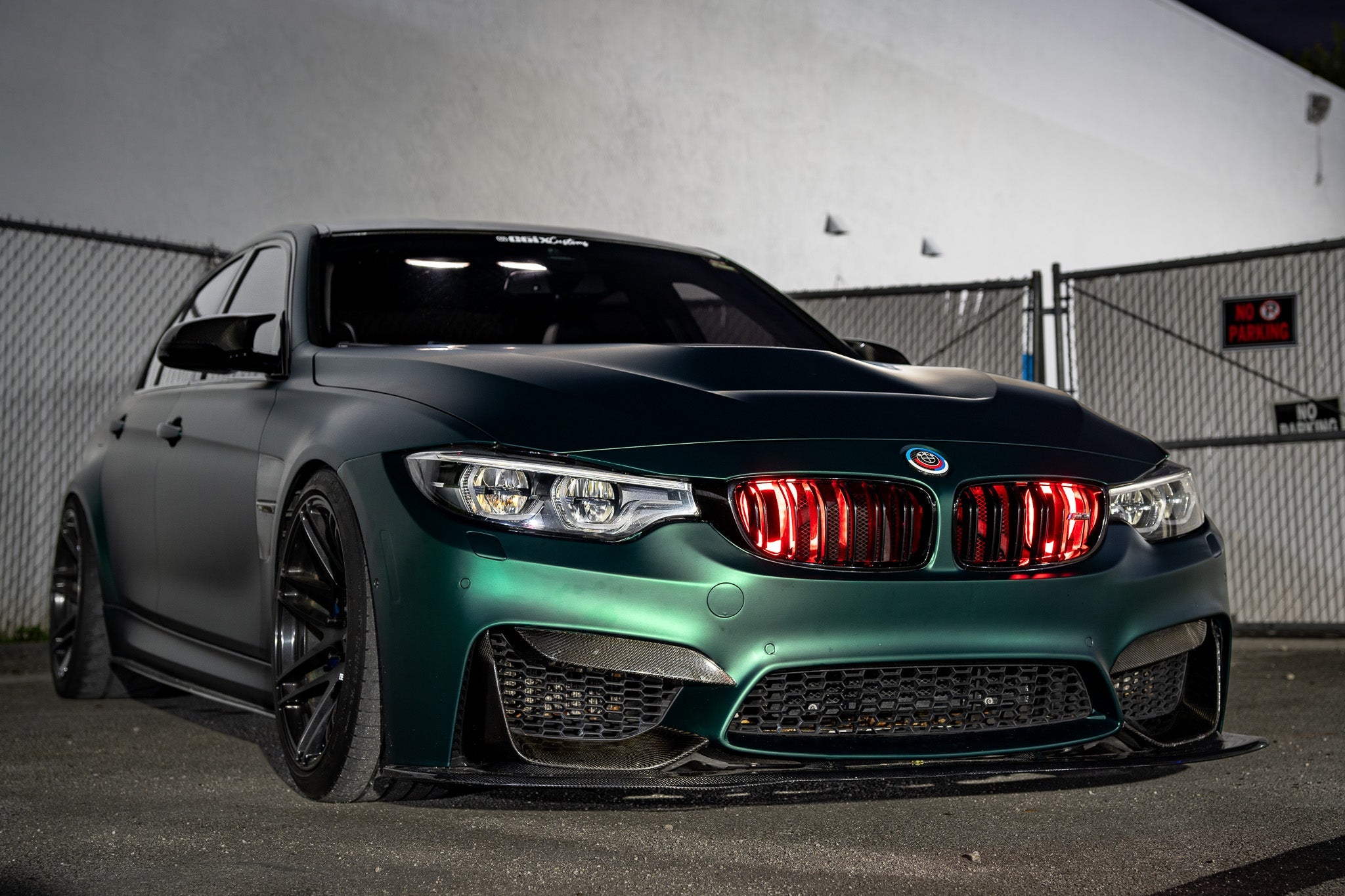 2014-2019 BMW M3 (F80) Dual BIG MOUTH LIT KIT Ram Air Intake Snorkels-Ram Air Intake-Grocery Getter Performance